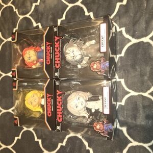 Chucky and Tiffany Collectible Figures Set